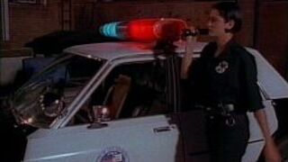 Sexy cop slut with dirty feet moans & groans while being cocked by a hard fucker porn video